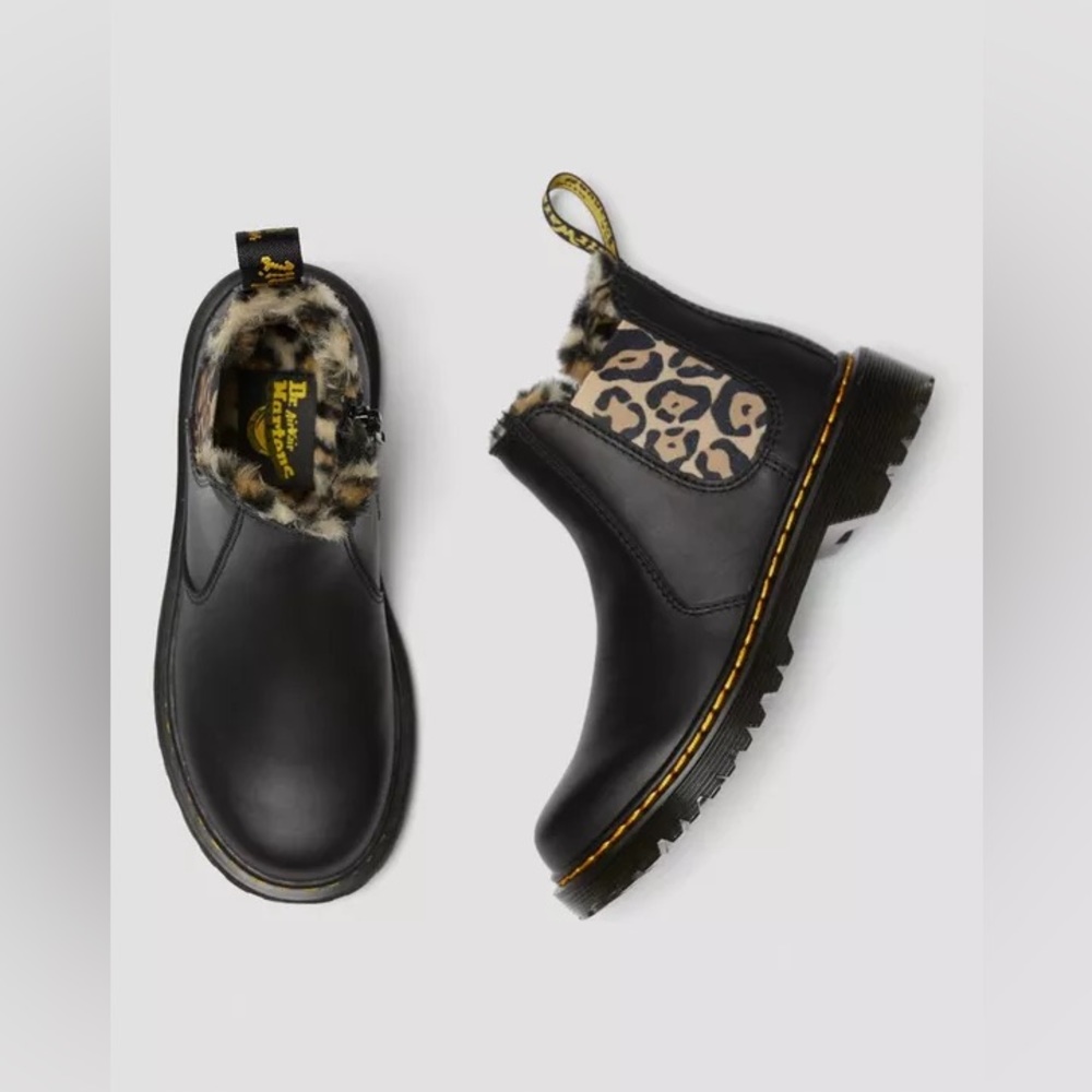 Dr. Marten Lenore Leo Boots. Fur Lined. US Size 12